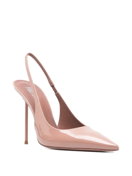 Pantofi cu toc Paris Texas slingback roz