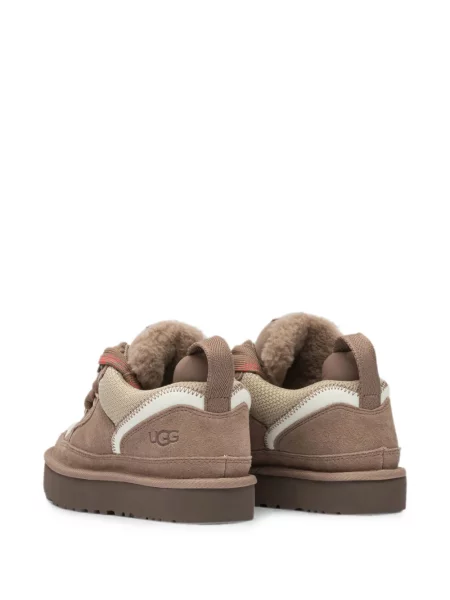 Top Ugg din piele de căprioară chunky maro
