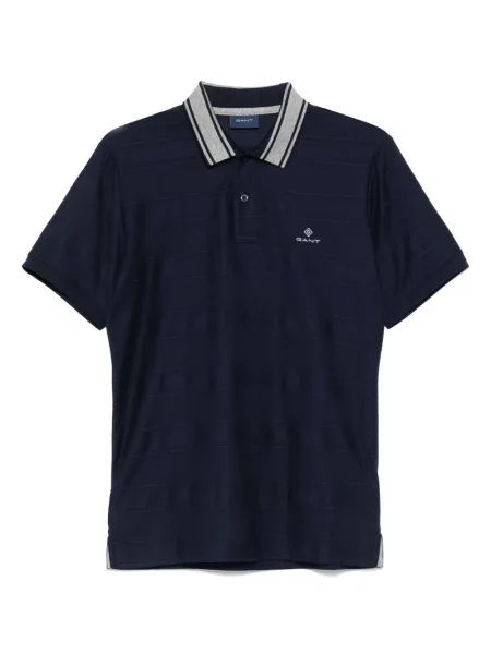 Polo Gant cu broderie albastru