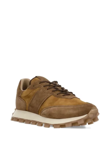 Sneakerși Tod's din piele de căprioară maro
