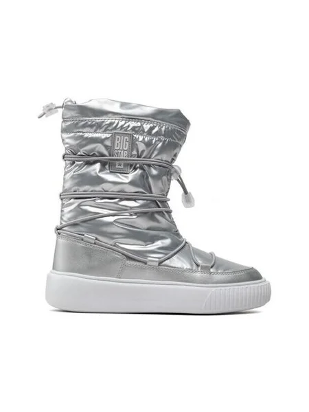 Pantofi Big Star Shoes argintiu