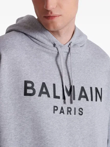 Hanorac cu glugă Balmain gri