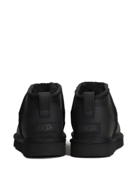 Botine Ugg din piele clasici negru