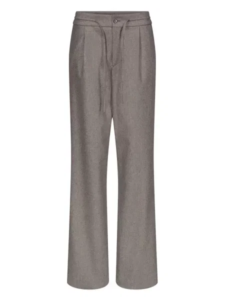 Pantaloni Loulou De Saison plisate maro