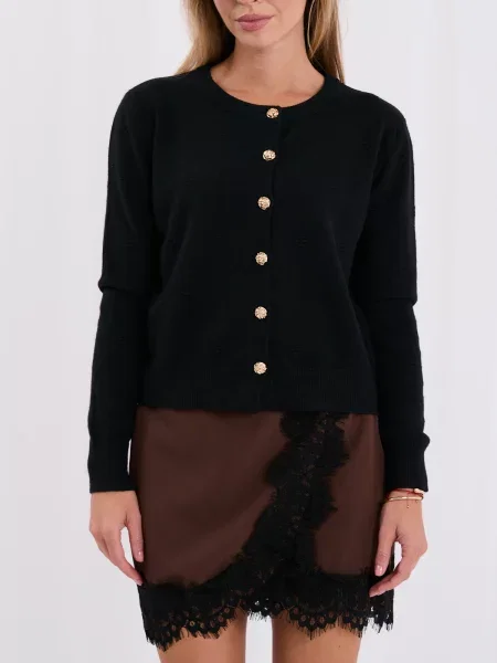 Kardigan Italy Moda crna