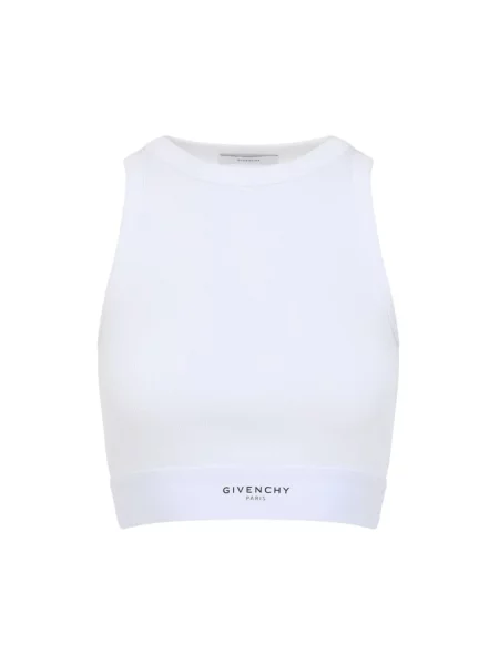 Krótki top sportowy Givenchy biały