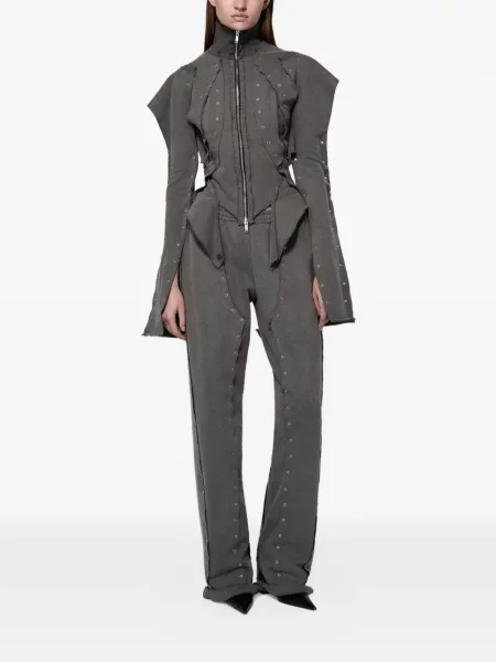 Pantaloni Srvc Studio alergare gri