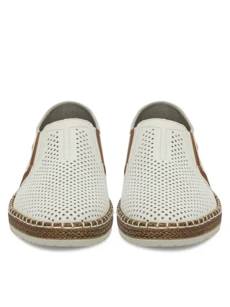 Rieker Pantofi alb