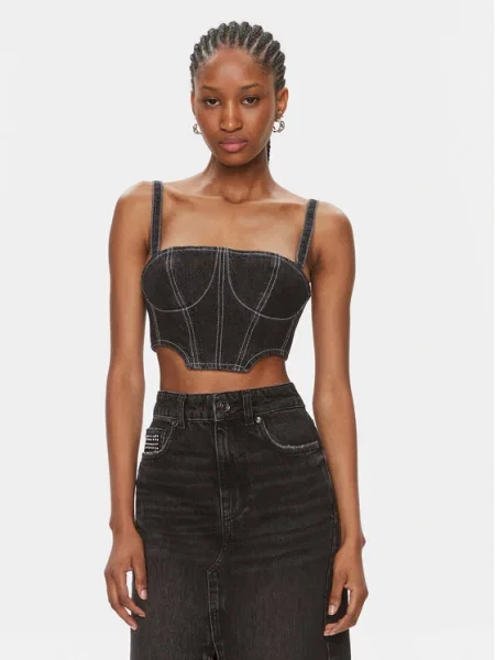 Tricou Karl Lagerfeld Jeans negru