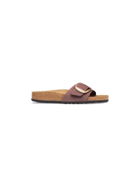 Birkenstock Klapki Madrid Big Buckle rosa różowe