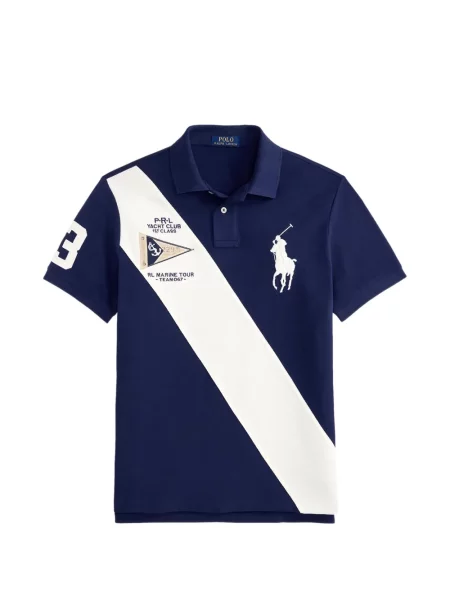 Șosete Polo Ralph Lauren cu broderie în carouri de flanelă verde