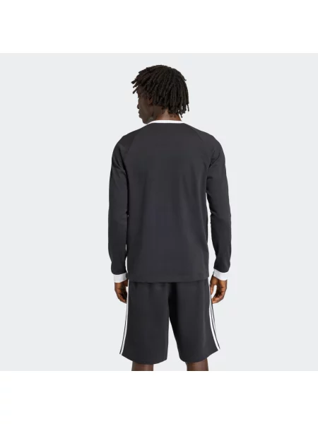 ADIDAS ORIGINALS Tričko LONGSLEEVE černá bílá
