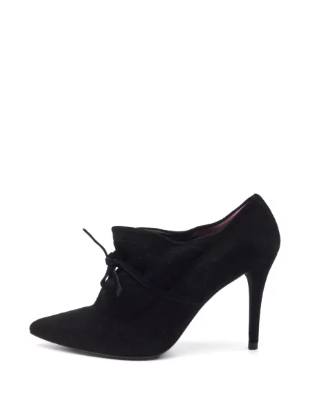 Cizme scurte Stuart Weitzman cu funde negru