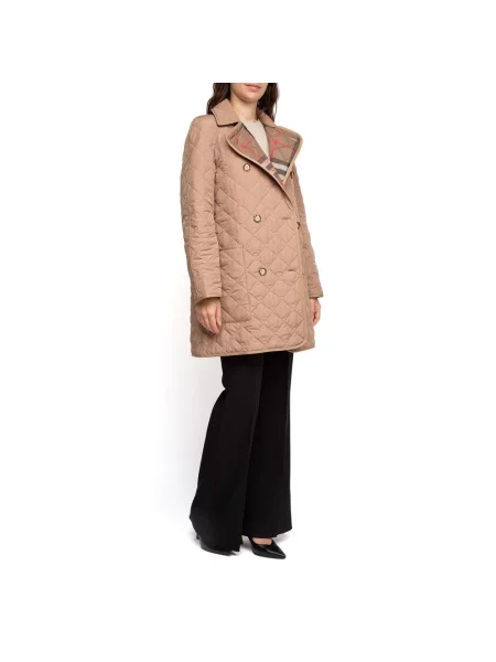 Płaszcz Burberry pikowany beżowy