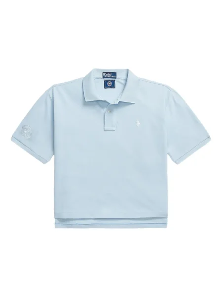 Tricou Polo Ralph Lauren de in scurt cu imagine albastru