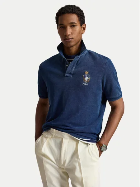 Polo Ralph Lauren Polo marškinėliai Tamsiai mėlyna