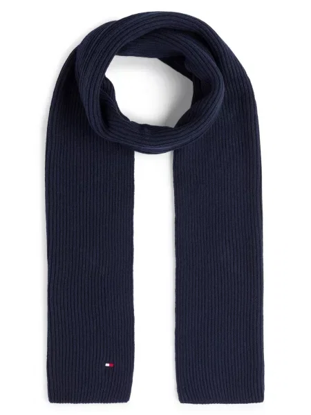 Szalik Tommy Hilfiger niebieska