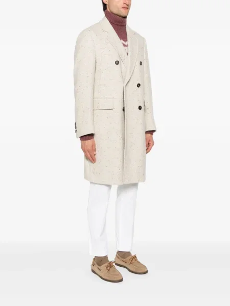 Palton Eleventy cu model herringbone