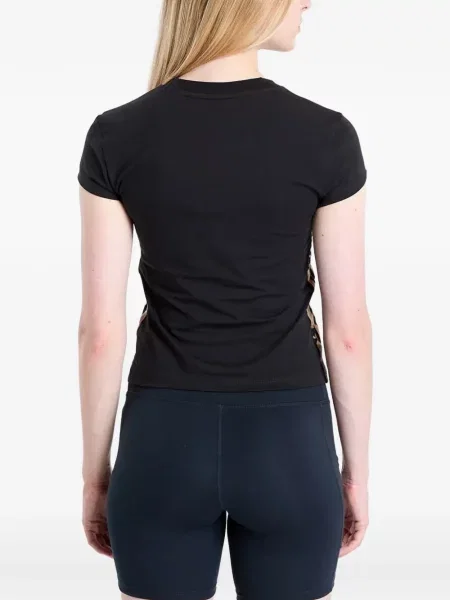 Spódnica w paski Adidas w paski niebieska