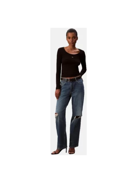 Top Calvin Klein Jeans czarny
