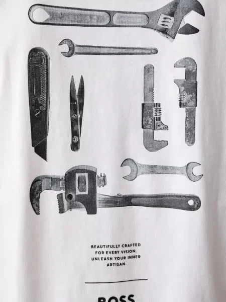 BOSS Orange футболка Te_Tools помаранчева