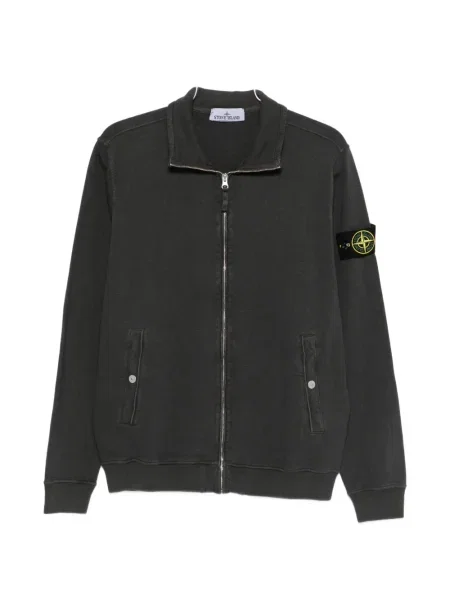 Pulover Stone Island cu strasuri gri