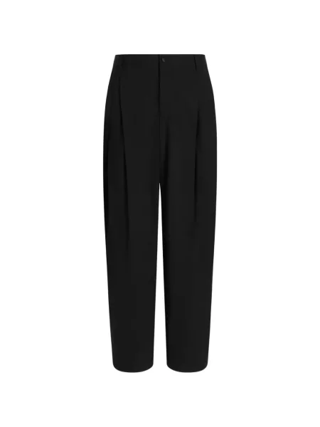 Pantaloni Dolce & Gabbana de lână negru