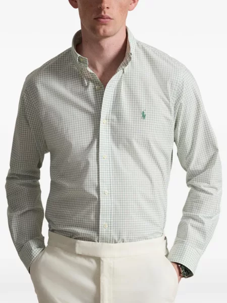 Șosete Polo Ralph Lauren cu model herringbone cu broderie plasă albastru