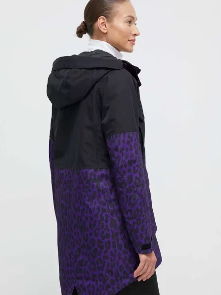 Colourwear rövid kabát Gritty lila