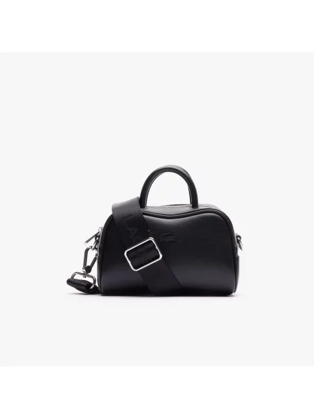 Lacoste сумка через плече Mini Lora шкіряна синя