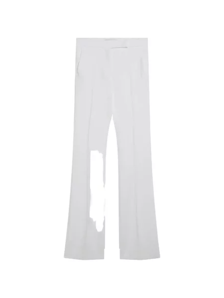 Pantaloni Max Mara evazate alb