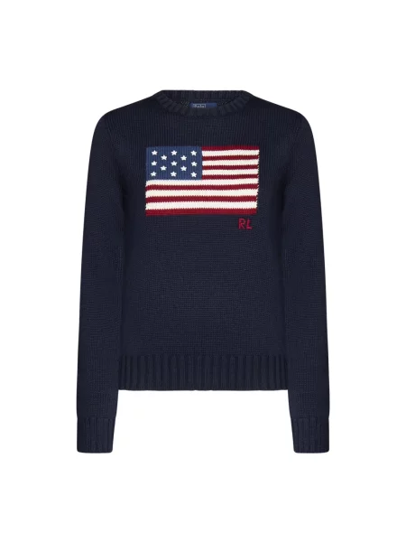 Sweter Polo Ralph Lauren granatowy