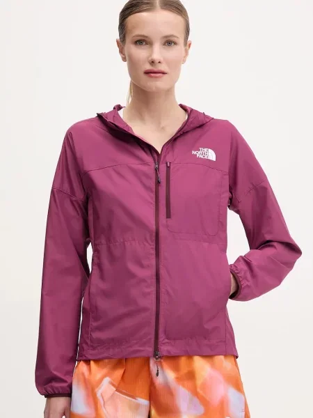 The North Face wiatrówka Higher Run różowy