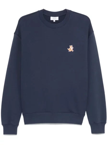 Mikina Maison Kitsuné modrá