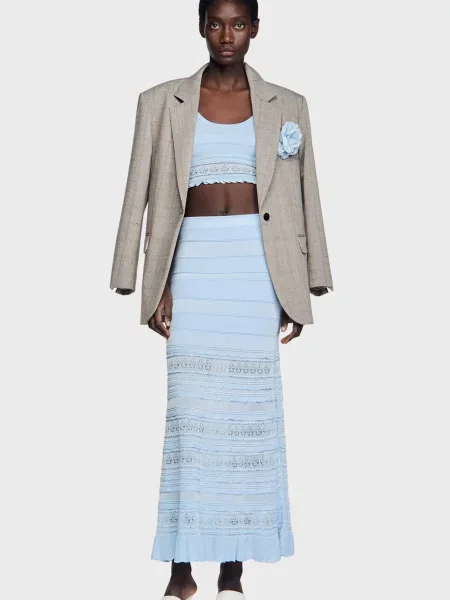 Спідниця Sandro синя