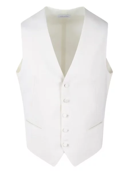 Vuneni prsluk Tagliatore bijela