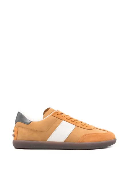 Sneakerși Tod's cu dungi portocaliu