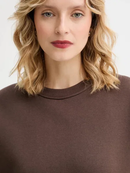 Кофта MUUV. MUUV. x Answear однотонна коричневий