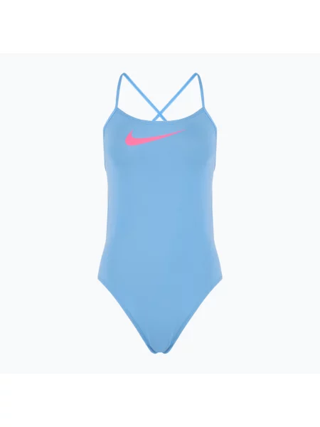 Дамски бански костюм от една част Nike Hydrastrong Adjustable Crossback university blue синьо