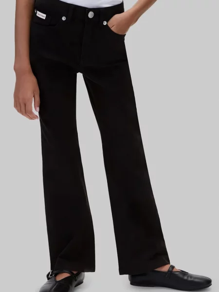 Calvin Klein Jeans blugi flared pentru copii Flare negru