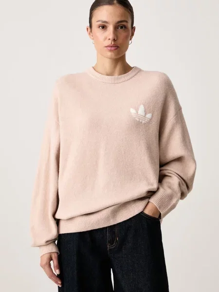 Adidas Originals pulover pentru femei ATHL Dept bej