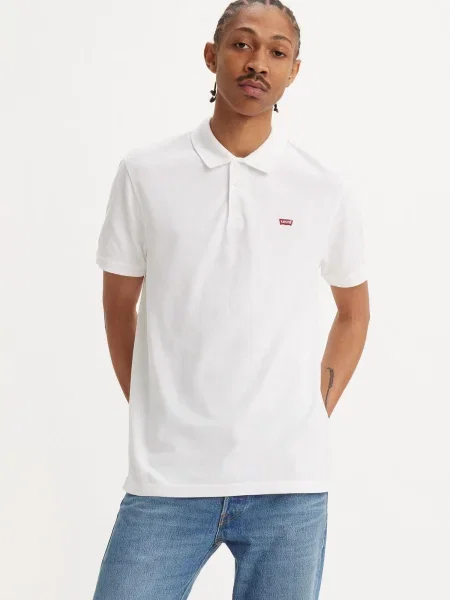 Krátké tričko Levi's s krátkými rukávy bílé