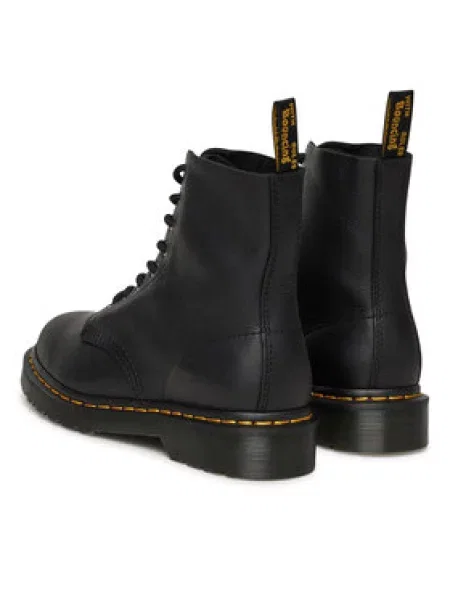 Šněrovací kotníkové boty Dr. Martens černé