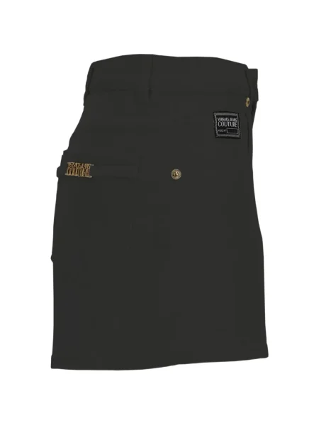 Дънкови шорти Versace Jeans Couture черно
