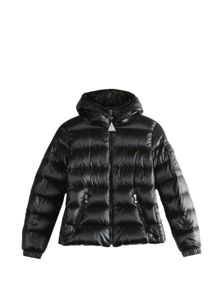 Geacă Moncler cu glugă negru