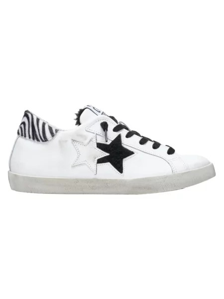 Sneakersy 2star skórzane białe