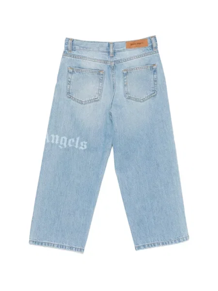 Jeansy dziecięce Palm Angels niebieskie