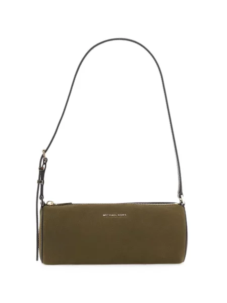 Geantă Michael Michael Kors cu autograf din satin negru