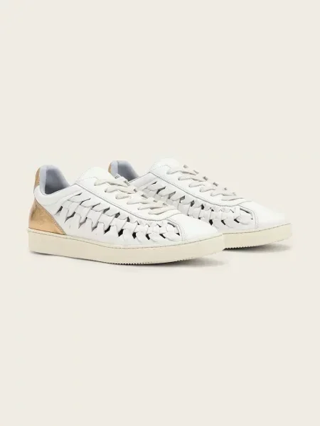AllSaints Velma Woven Sneaker кросівки шкіряні