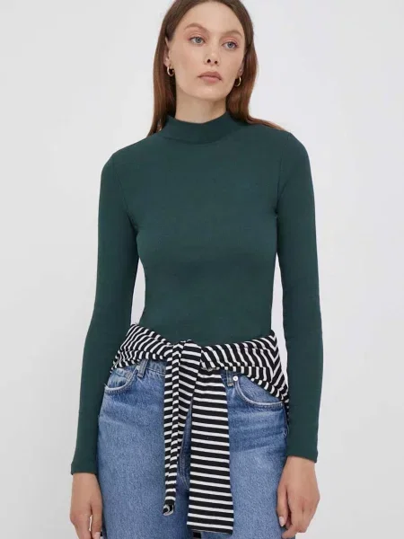Μακρυμάνικη μπλούζα Pepe Jeans πράσινο